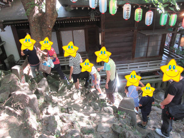 小野照崎神社へ　年に一度の「お山開き」
